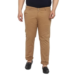 Urbano Plus Men Mid Rise Cotton Regular