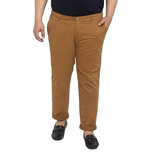 Urbano Plus Men Mid Rise Cotton Regular