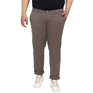 Urbano Plus Men Mid Rise Cotton Regular