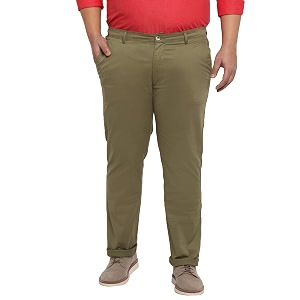 Urbano Plus Men Mid Rise Cotton Regular