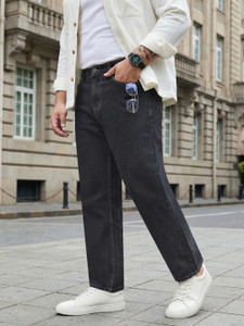 Urbano Plus Relaxed Fit Men Grey Jeans