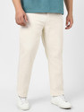 Urbano Plus Straight Fit Men Beige Jeans