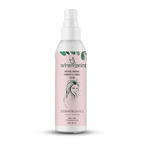 urbanorganics face serum for glowing and for radiant skin turmeric amp sandal serum