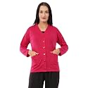URBANROCK Women Wollen v-Neck Cardigan Sweater for Winter wear with Front Pockets Plus Size Also Available