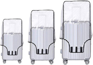 Urbanware Combo Pack of 3 Transparent Trolley