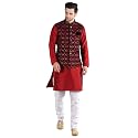 Uri and MacKenzie Men39s Silk Blend Kurta