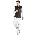 Uri and MacKenzie Men39s Silk Blend Kurta