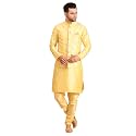 Uri and MacKenzie Men's Silk Blend Kurta Pajama with Designer Ethnic Nehru Jacket/Modi Jacket