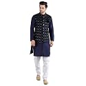 Uri and MacKenzie Men39s Silk Blend Kurta