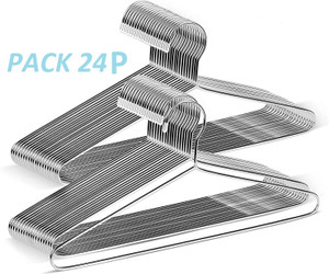 urim anny 301 shirt hanger 24 pcs steel dress pack of 24 hangers for  dress