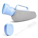 Urinal for Men, 40oz Large Capacity Portable Bottle with Handle & Brush