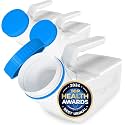 Urinals for Men Spill Proof with Glow-in-Dark Lid: 32oz Pee Bottle, 3-Pack