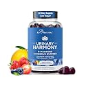 Urinary Harmony D Mannose Gummies for Urinary Tract Health – D-Mannose & Hibiscus Cleanse, Flush & Protect the Urinary System – Potent Formula, Drug Free – 60 Berry Lemon Flavor Gummies, 20 Day Supply