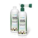 Artificial Turf Cleaner for Pet Urine Outdoor - Enzyme Odor Eliminator for Dog Pee on Synthetic Grass and Patios, 2 x 32 oz Concentrate Twin Pack