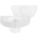 Urine Hats for Toilets, Specimen Collection Pan, 10 Pack 30oz/900cc