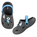 URJO Unisex-Child Toyz Kid39s ClogsSandals with Adjustable