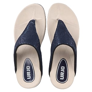 URJO Womens Slippers FlipFlops Lightweight Super Flexible