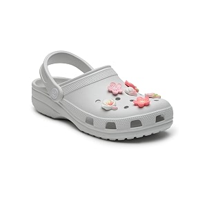 URJO Womens W-Flower-Charms Clog