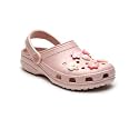 URJO Womens W-Flower-Charms Clog