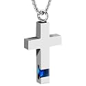Teardrop Urn Necklace for Ashes - 316L Stainless Steel Cremation Jewelry