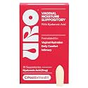 URO Vaginal Moisture Hyaluronic Acid Suppository for Easier Intimacy– 10 Ct