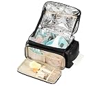 Uross Breast Pump Bag-Spectra S1/S2 Pumping Bag PU Leather Leakproof Cooler