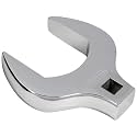 URREA 3/8" Drive Crowfoot Wrench - 7/16" Open End Socket Wrench with Drop Forged Construction & Nickel-Chrome Finish - 4914