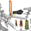 UrRider Child Bike Seat, Front Mount Kids Bike Seat,Fit Mountain Bikes, Cruiser Bikes, Folding Bikes, Ultra Light,Portable, Tool-Free, Quick-Release,Toddler Bike Seat for 2-6 Years(up to 60lbs)