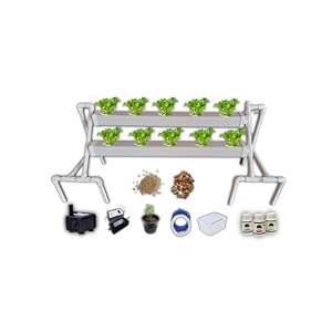 10-planter hydroponics kit for bountiful indooroutdoor gardening