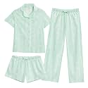 US Angels Girls Pajama Set 3 Piece