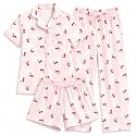 US Angels Girls Pajama Set 3 Piece
