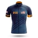 USA Cycling Jersey Men Bike Biking Set American Flag Road Bib Bicycle Shorts Clothing Set