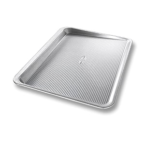 usa pan bakeware aluminized steel cookie scoop pan large 18 x 14 inches