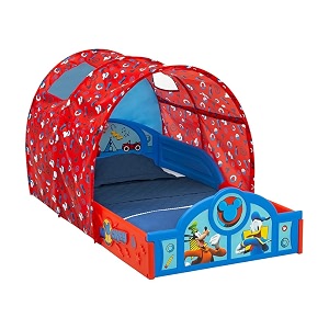 USA1 Mickey Mouse Toddler Bed with Tent