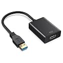 USB 3.0 to HDMI Adapter 1080P USB 2.0 to HDMI-Compatible Converter External Video Card(USB2.0)