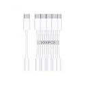 USB-C to 3.5mm Audio Headphone Adapter - HiFi 3000 Pack Compatible with Apple iPhone 17 16 15 Samsung Galaxy S25 S24 S23 S22 S21 Plus Pro Max Ultra Pixel iPad - Type C to Aux Cord Jack Dongle Adapter