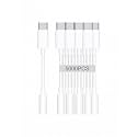USB-C to 3.5mm Audio Headphone Adapter - HiFi 5000 Pack Compatible with Apple iPhone 17 16 15 Samsung Galaxy S25 S24 S23 S22 S21 Plus Pro Max Ultra Pixel iPad - Type C to Aux Cord Jack Dongle Adapter