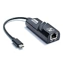 Atevon USB C to Ethernet Adapter – Type-C to RJ45 Gigabit LAN Network Adapter, High-Speed 1000Mbps Compatible with MacBook, Laptop, Chromebook, Windows, Linux, Desktop, iPad Pro, USB-C Devices