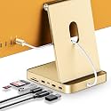 Minisopuru DS802 iMac Docking Station for 24 inch iMac M1/M3/M4/M5, Yellow