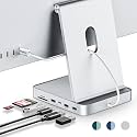 Minisopuru DS802 iMac Docking Station for 24 inch iMac M1/M3/M4/M5, Silver