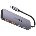USB C Hubs 10Gbps with PD100W 140W Fast Charging 3.2 Adapters for Laptop Smartphone Tablets 4K HDTV Port Portable C Hubs for Travel