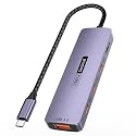 USB C Hubs 10Gbps with PD100W 140W Fast Charging 3.2 Adapters for Laptop Smartphone Tablets 4K HDTV Port Portable C Hubs for Travel