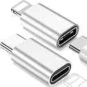 USB C to Lightnig Adapter,Support 27W Fast Charging & Data Sync & Lightnig to USB-C Adapter for iPhone 16/15 Pro Max Plus/14/13/12/11,for iPad,Airpods/Samsung,Galaxy Buds(Charge Only Combo)