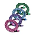USB C to Lightning Cable 4Pack/6ft, Apple Certified Powerline USBC Charger