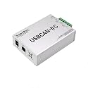 USB to CAN Module USBCAN-II C Bus Analyzer USB CAN Card new Energy Vehicle CAN Debugging(C Silver)