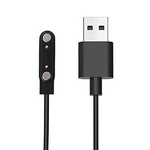 usb charger cable compatible with xiaomi mi band 567 smartwatch replacement adapter charge cord charging dock for mi band 567 fire-bolt-2pin