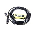 USB-HW Programming Cable for E/S/H/C/T Series Round 4Pin RS232 Communication Download Line