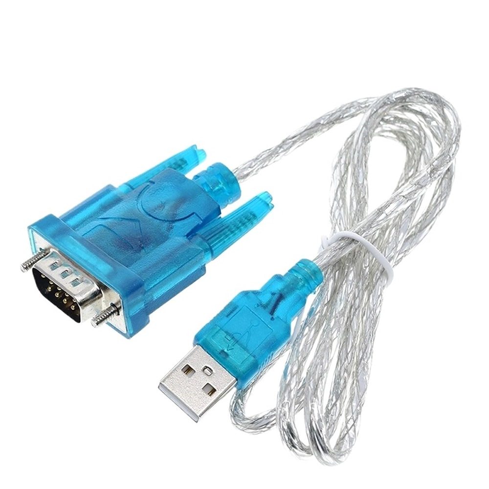 USB to RS232 Serial Port 9 Pin DB9 Cable Serial COM Port Adapter ...