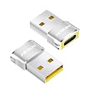 USB to USB C Adapter 2 Pack,USB C Female to A Male Charger Converter
