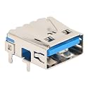 for USB3.0 Port Replacement, USB3.0 Connector Socket for Game Console, USB3.0 Port Replacement Fitting for Repair Part